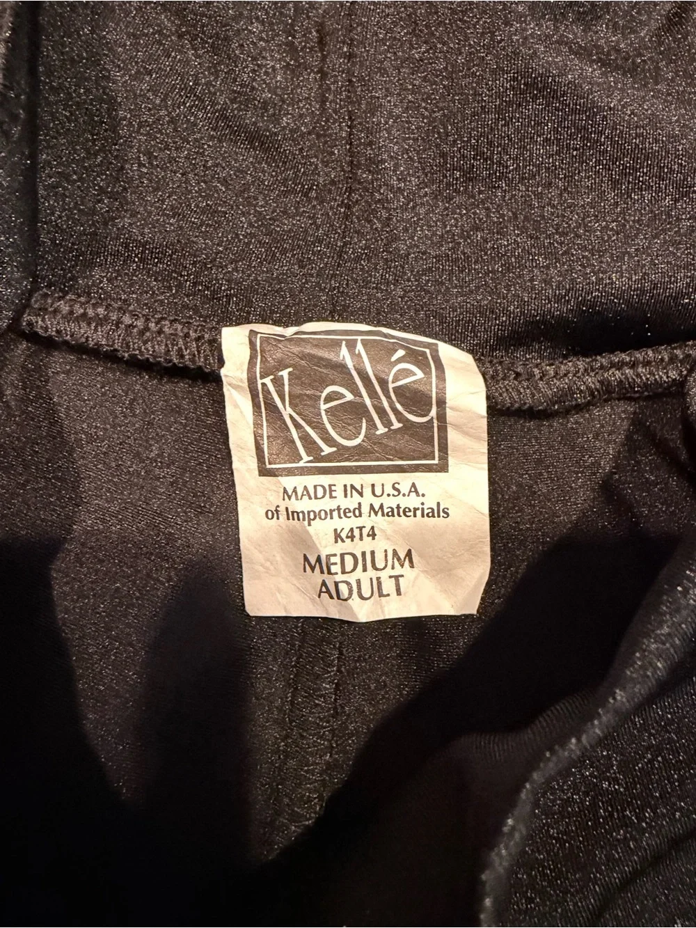 Kellé Black Wide Leg Dance Palazzo Pants Adult Medium
